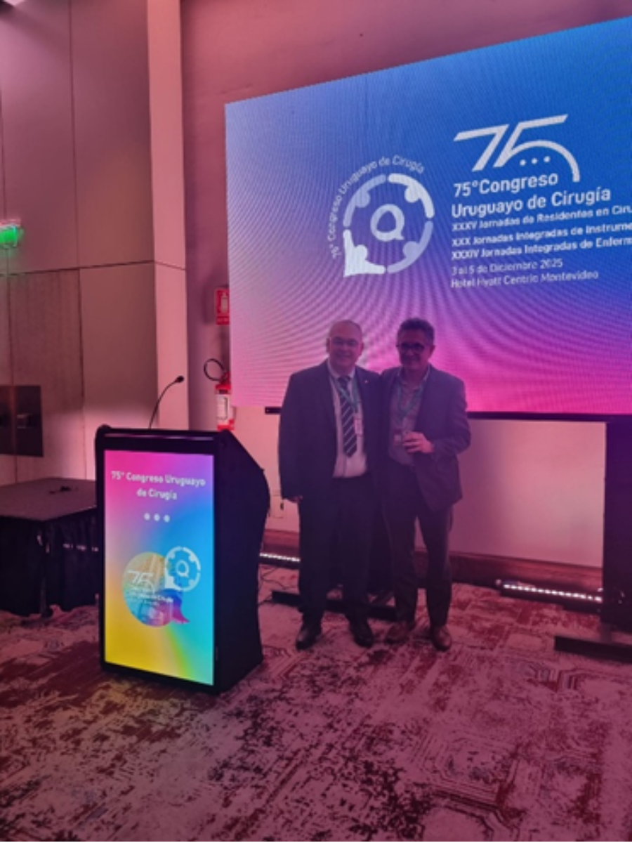 Dr. Heladio Feitosa con Dr. Pedro Portari